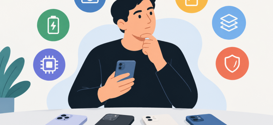 Как выбрать новый смартфон для повседневных задач: ключевые критерии перед покупкой